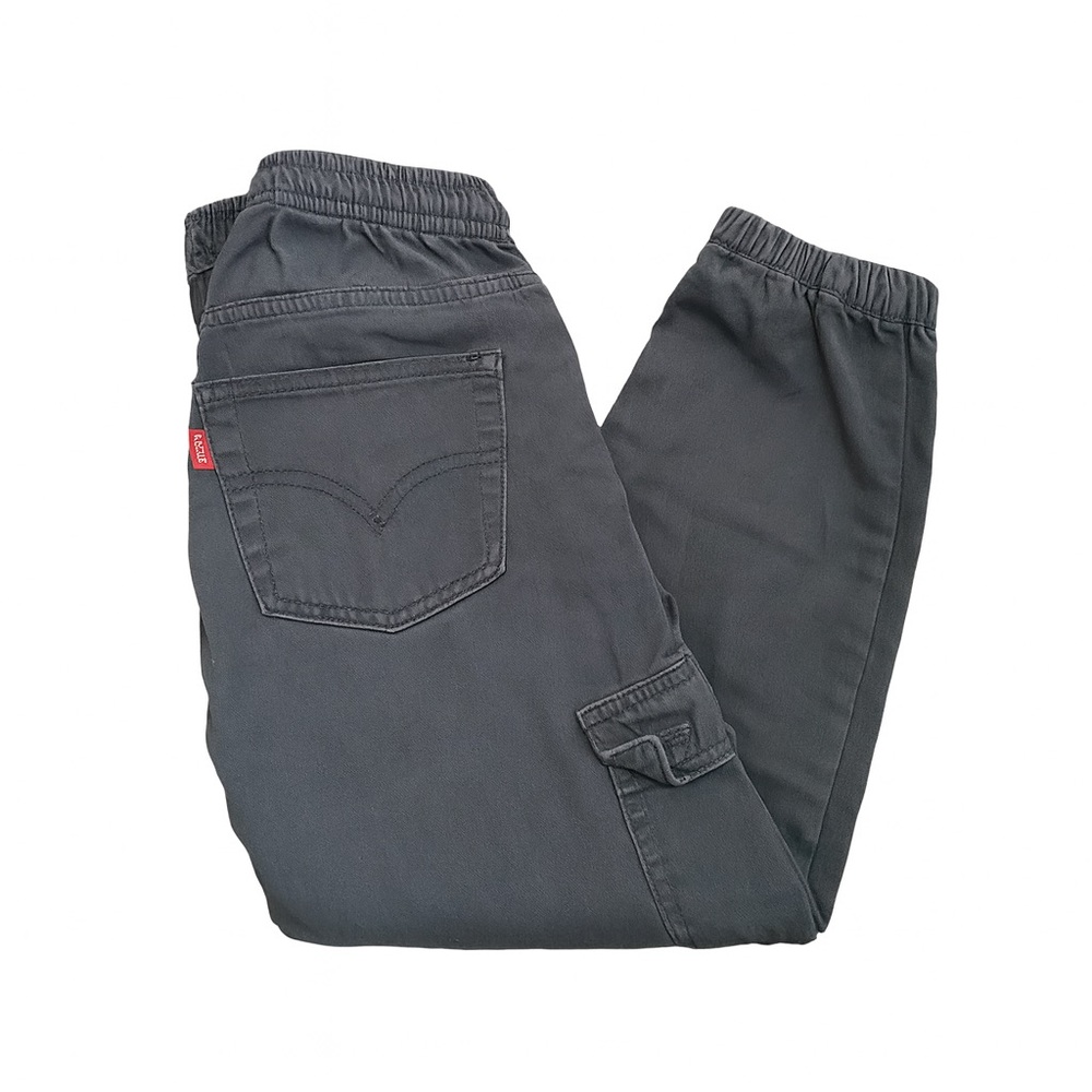 Levi’s Boys Cargo Jogger Pants Gray Size M 10–12 - Picture 1 of 8
